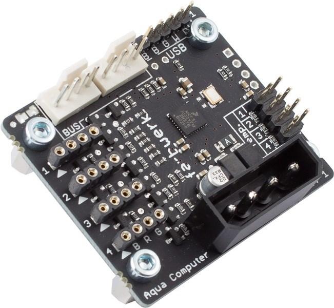 Produktbild Aqua Computer farbwerk Vierkanal RGB-Controller (5 Lüfter)