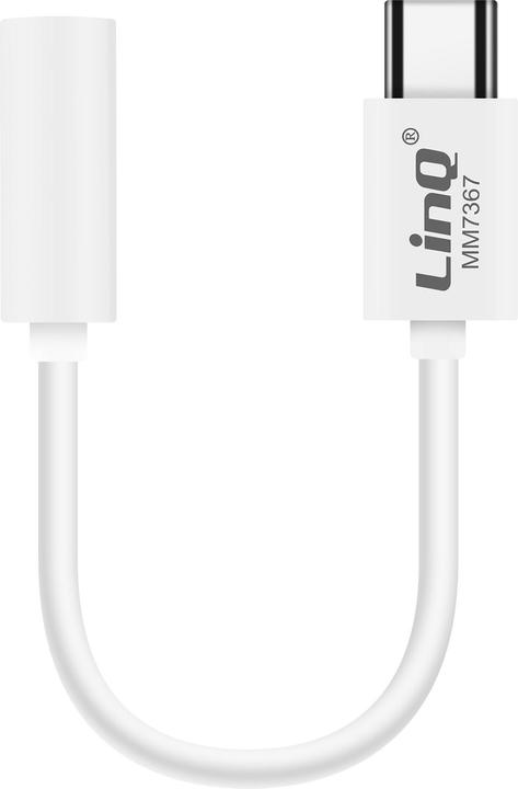Actual product image LinQ USB-C / 3.5mm jack adapter (USB Type C, 3.5mm socket)
