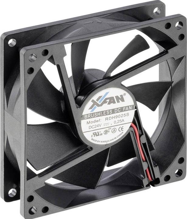 Produktbild X-Fan Axiallüfter 24 V/DC (92 mm, 1 x)