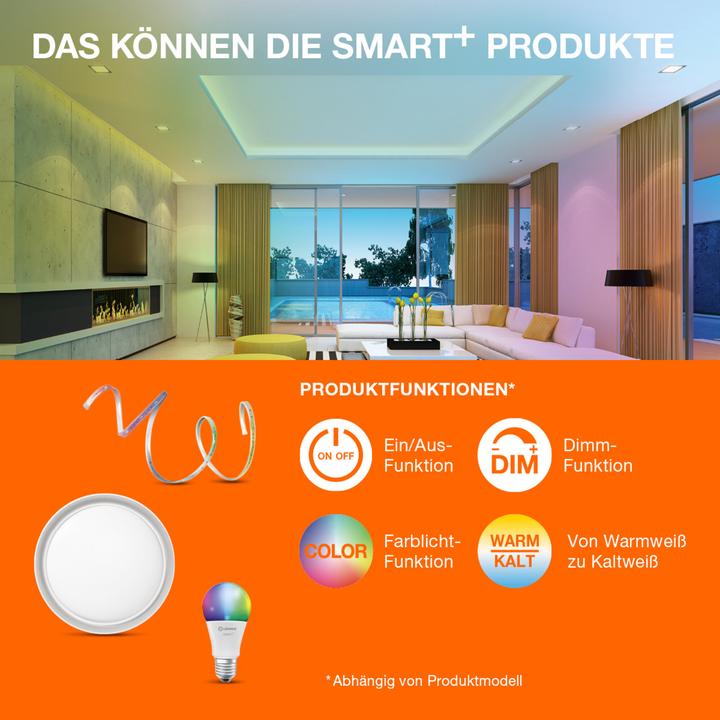 Image du produit Ledvance Smart+ Wifi Classic (E27, 9 W, 806 lm, 4 x, F)