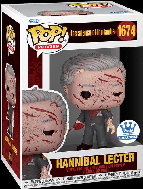 Actual product image Funko The Silence of the Lambs POP! Vinyl Figure Hannibal Lecter as Guard Exclusive Edition 9 cm