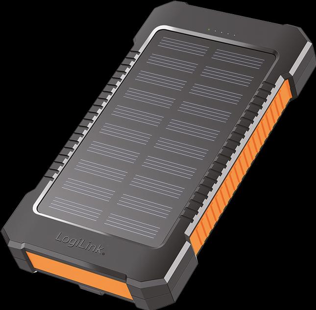 Produktbild LogiLink Solar-Powerbank (6000 mAh, 12 W)