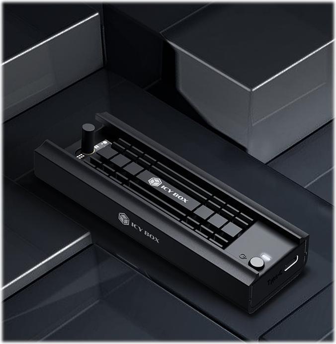 Productafbeelding Icy Box IB-180MC-C31 DockingStation M.2 NVMe&SATA SSD (M.2)