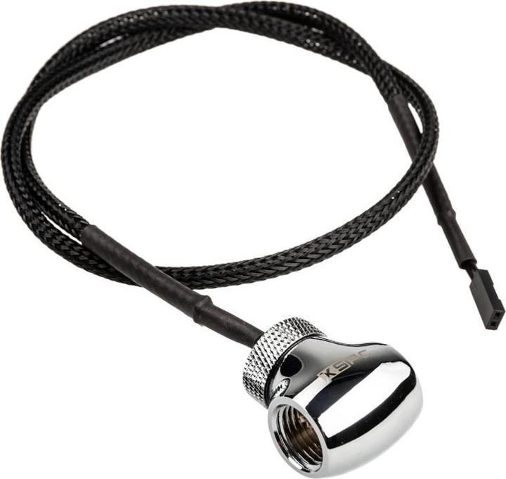 Produktbild XSPC Temperatursensor 2x G1/4 IG - chrome