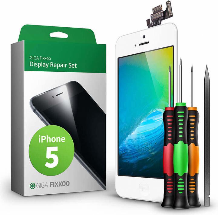 Actual product image Giga Fixxoo iPhone 5 Display Komplettse (Display, iphone 5)