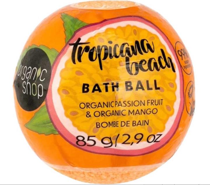 Actual product image Natura Siberica Tropicana Beach Bath Bomb 85g (Bath bombs)