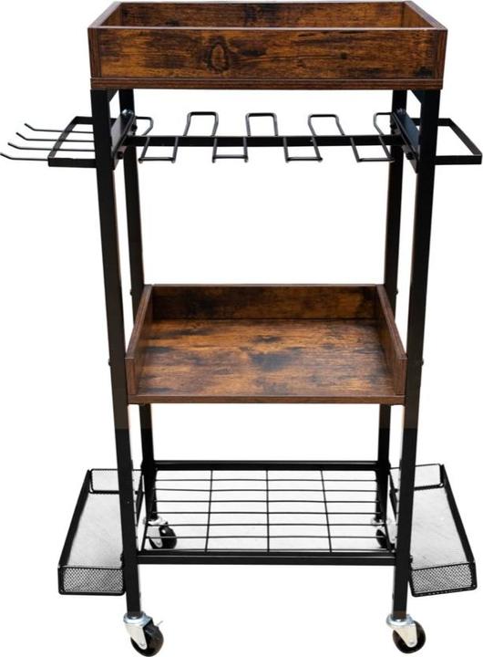 Produktbild Tool Brothers Toolbrothers Werkstatt Garagen Wagen für Elektro und Hand Werkzeuge aus Metall 86 x 45 x 30 cm ( L