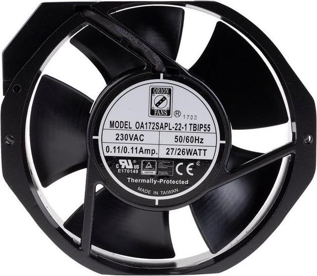Produktbild Rs Pro AC FAN 172X150X38MM 230VAC WITH IP55 (150 mm)