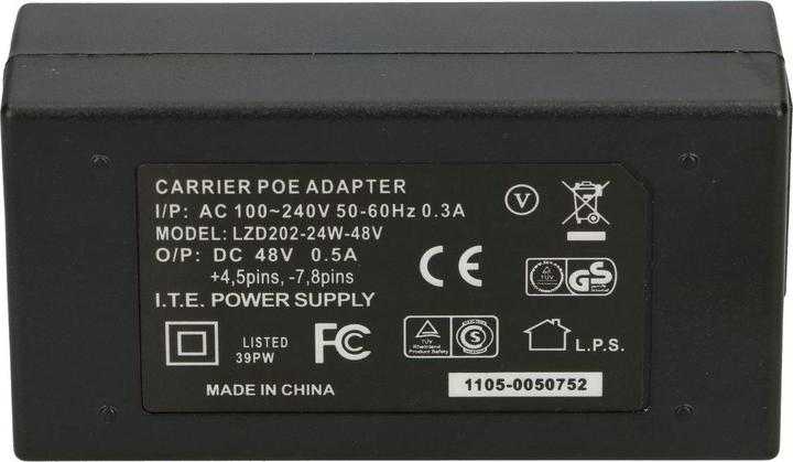 Immagine prodotto Extralink EX.14176 adattatore/inverter per interni nero (Cavo di rete)