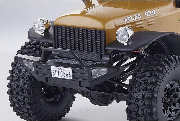 Produktbild RocHobby Scale Crawler Atlas Mud Master 4WD Gelb, ARTR, 1:10 (RTR Ready-to-Run)