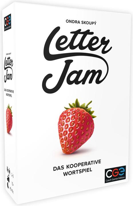 Actual product image Czech games edition CZ108 - Letter Jam, Card game, 2-6 players, from 10 years (DE edition) (German)