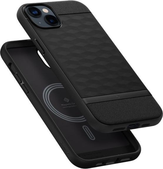 Produktbild Caseology Parallax Magsafe Case für Apple iPhone 14 Plus - matt black (Apple iPhone 14 Plus)