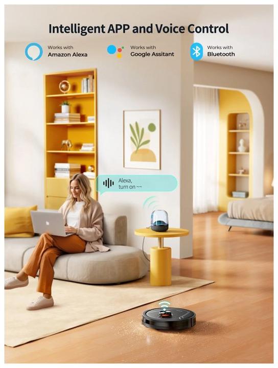 Actual product image Honiture V8 Pro Robot Vacuum (Vacuum mopping robot)