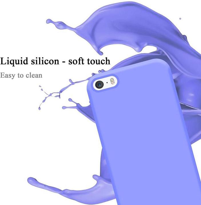 Produktbild Cadorabo TPU Liquid Silicone Case Cover (Apple iPhone 5)