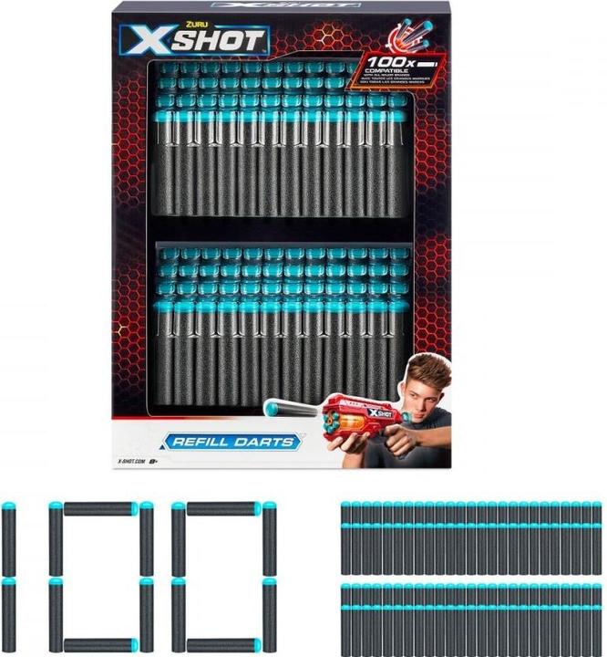Actual product image Xshot Air Pocket Set 100 pieces (271 g)