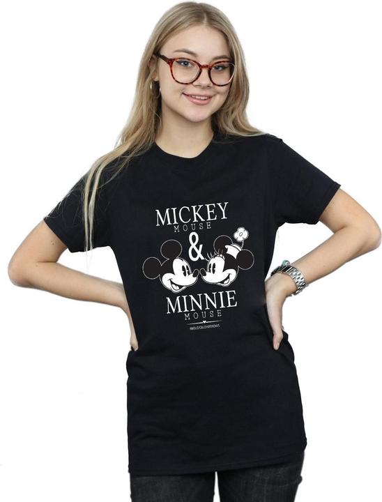 Immagine prodotto Disney Mickey And Minnie Mouse Mousecrush Mondays Maglietta Ampia Donna (S)