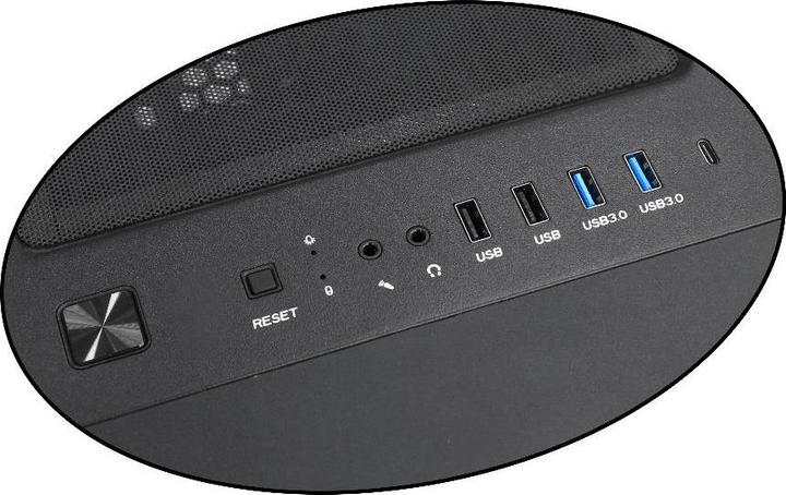 Image du produit Nanoxia Va à Deep Silence 8 - Pro TG USB 3.1 - mATX/ATX w.ODD (ATX)