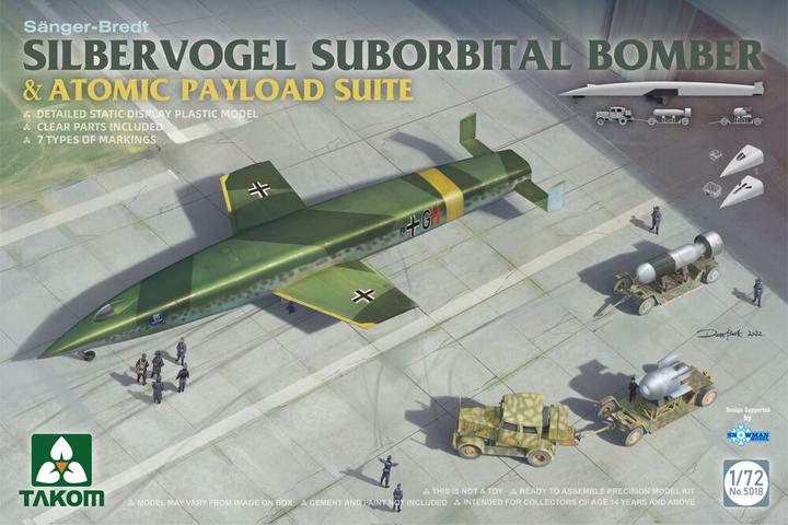 Image du produit Takom Silbervogel Bomber Suborbital & Atomic Payload Suite