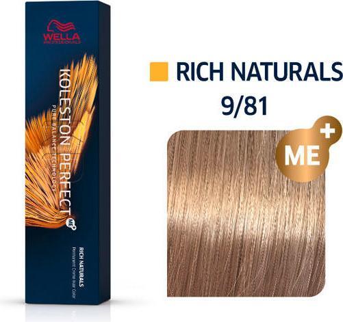 Produktbild Wella Koleston Rich Naturals (9/81 lichtblond perl-asch)