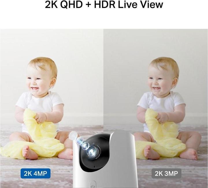 Produktbild TP-Link TPLLTAPOC225 - Tapo C225 Pan Tilt AI Home Security IP Cam