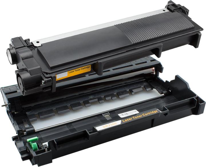 Actual product image Plutoos Brother TN-2320 DR-2300 Toner & Drum XXL compatible, Black (FC)