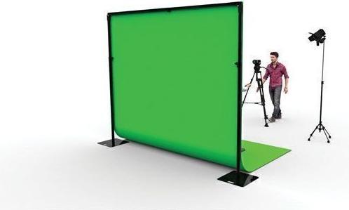 Image du produit Wentex P&D Chromakey Rideau 300(h) x 590(l) (59 cm)