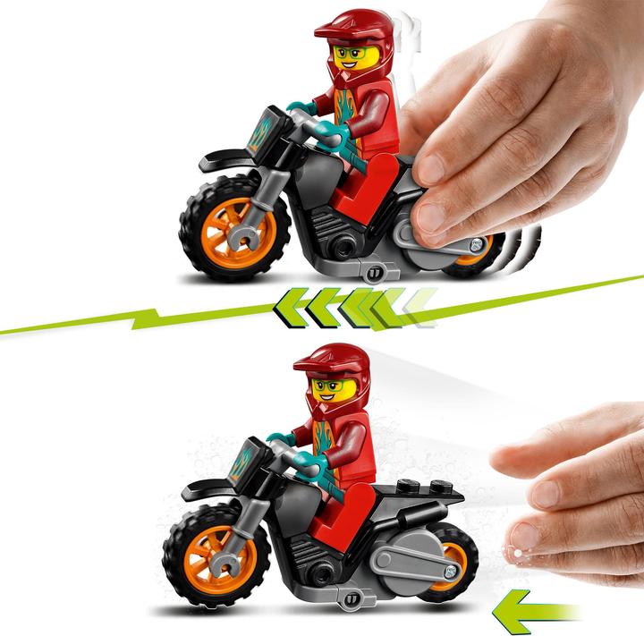 Actual product image LEGO Fire stunt bike (60311, LEGO City)