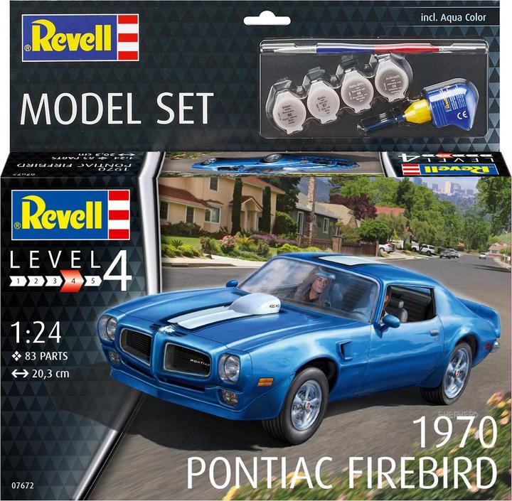 Actual product image Revell Model Set 1970 Pontiac Firebird