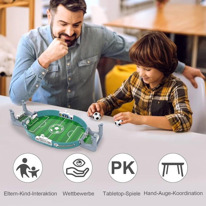 Produktbild Cbx Kickertisch Tischfussball Fussball-Flipper, Fussballspiel Small