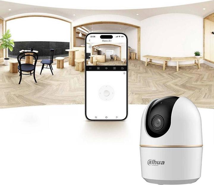 Produktbild Dahua DH-H3A WLAN Netzwerkkamera Schwenk-/Neigekamera 3MP 3,6mm IR Bis zu 10m (2304 x 1296 Pixels)