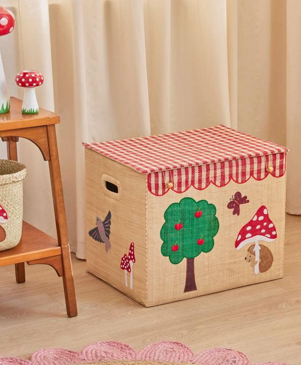Produktbild Rice Aufbewahrungskorb Bast Raffia XL Happy Forest