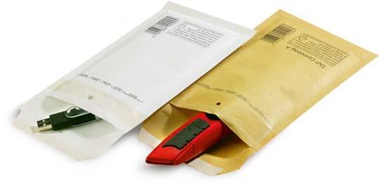 Actual product image Transpak Trans-Pak bubble envelope VE200, 110x215mm, A6, white