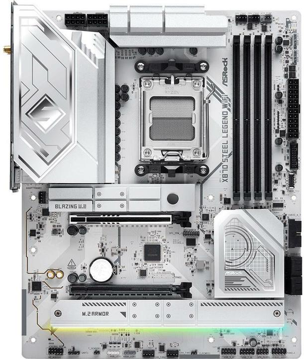 Produktbild AsRock X870 Steel Legend WiFi (AM5, AMD X870, ATX)