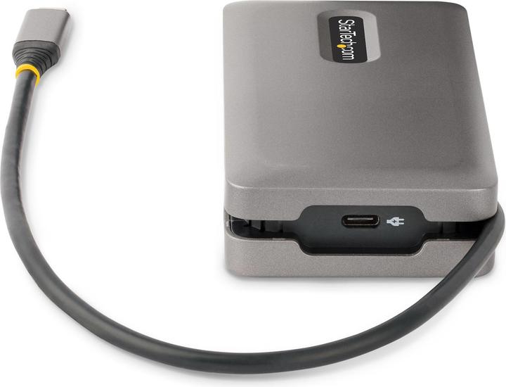Immagine prodotto StarTech com DKT31CDHPD3, Kabelgebunden, USB 3.2 Gen 2 (3.1 Gen 2) Type-C, 100 W, 2.0b, 10,100,1000 (USB-C, 3 Porti)