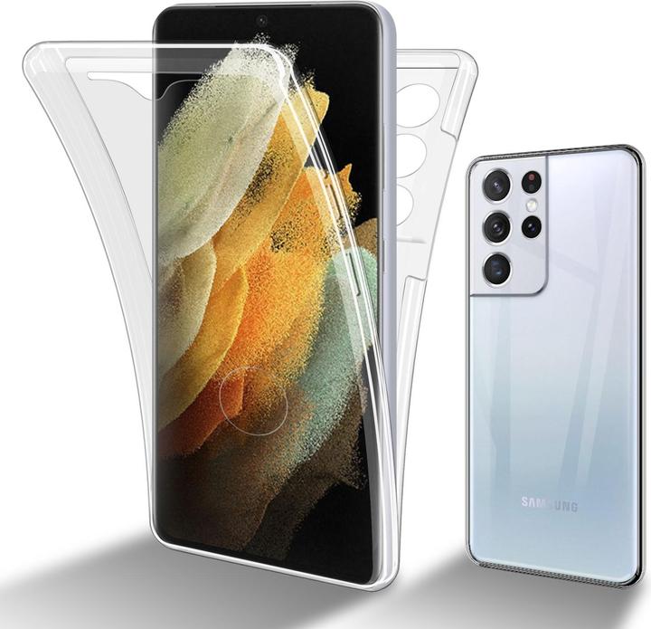 Produktbild Cadorabo TPU 360 Grad Case Hülle (Samsung Galaxy S22 Ultra)