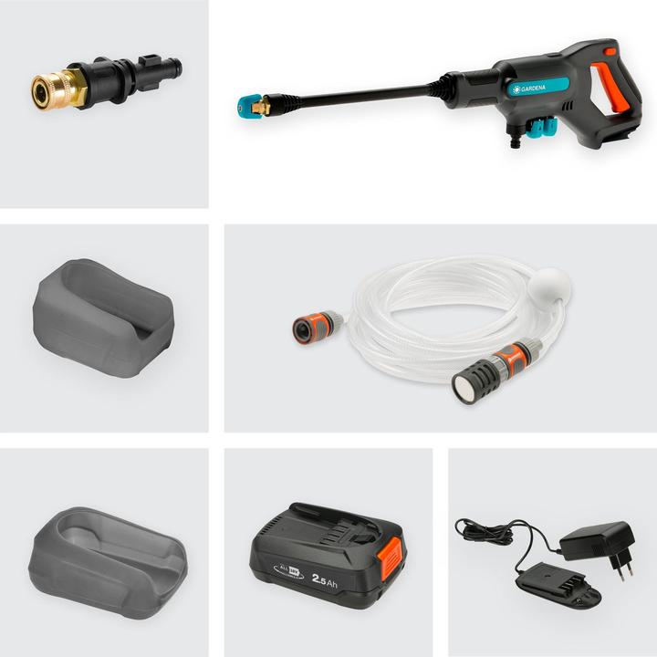 Actual product image Gardena AquaClean (Rechargeable battery operated)