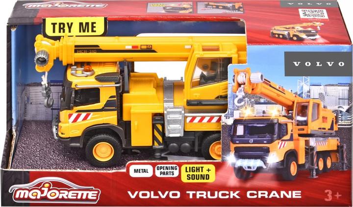 Produktbild Majorette Volvo Truck Crane