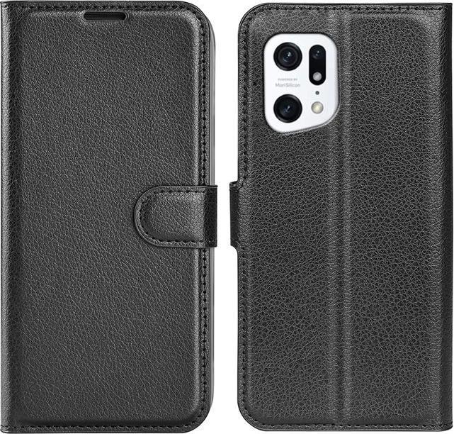 Produktbild MU Classic Litchi Leder Bookcover Series (Oppo Find X5)