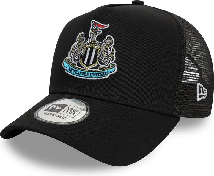 Actual product image New Era Mesh Trucker Snapback Cap - Newcastle United noir