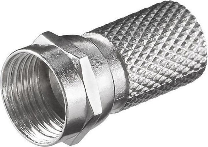 Transmedia Connettore F satellitare 7mm 10-pack (Spine e connettori)
