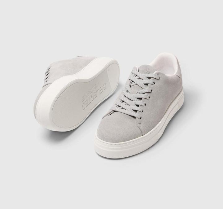 Actual product image Selected Homme Chunky suede sneakers (43)