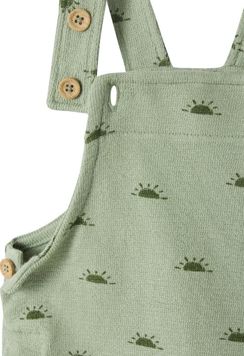 Actual product image Vertbaudet Bio-Kollektion: Baby Latzshorts aus weicher Sweatware (74)