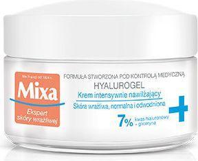 Actual product image Mixa Hyalurogel Sensitive Skin Expert Intensive Moisturizing Cream 50ml (50 ml, Day cream, Face gel)