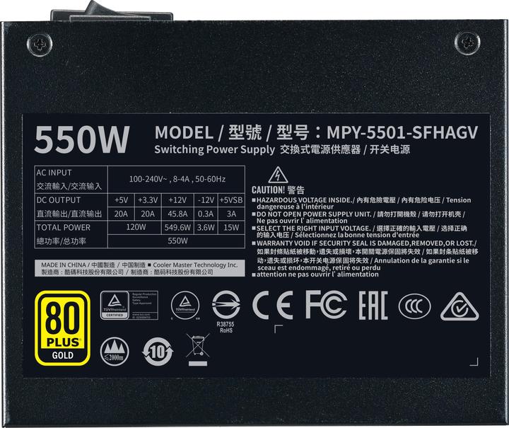 Produktbild Cooler Master V Series V550 SFX (550 W)
