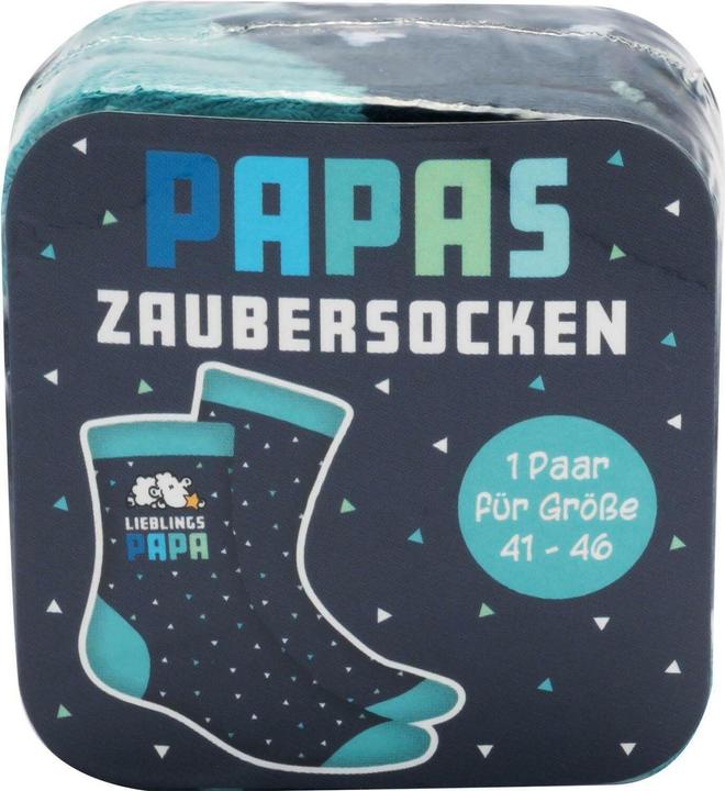 Immagine prodotto Sheepworld Zaubersocken Motiv "Lieblingspapa" (Confezione singola, 40 - 46)