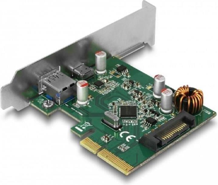 Produktbild Delock PCIe 1x USB-Typ-C, 1x USB-A