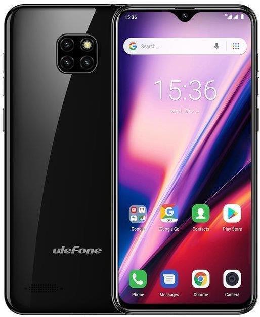 Produktbild Ulefone Note 7 (32 GB, Black, 6.10", Dual SIM, 8 Mpx, 3G)