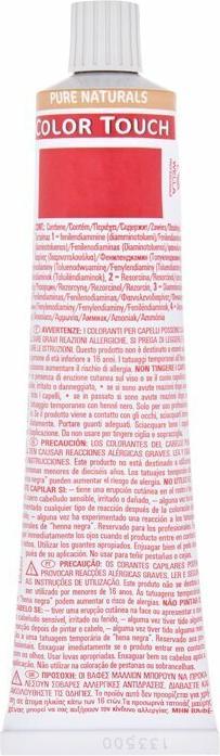 Actual product image Wella Color Touch Pure Naturals Hair Color Blonde (10/0)