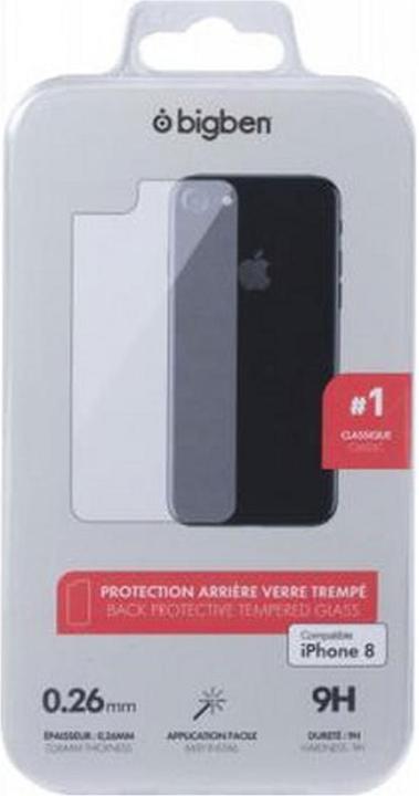 Immagine prodotto Bigben Peglassbackip8 (1 Pezzo/i, Apple iPhone 8)