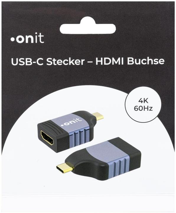 Actual product image Onit Adapter USB Type-C - HDMI (HDMI, 4.55 cm)